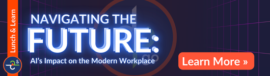 Navigating the Future: AI's Impact on the Modern Workplace Graphic